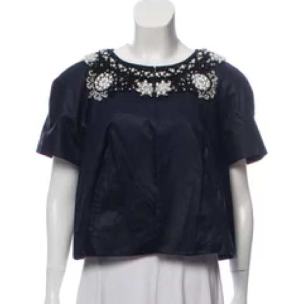 Navy and multicolor Magaschoni